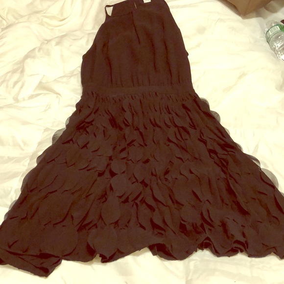 Diane von Furstenberg black scalloped dress - Picture 1 of 6